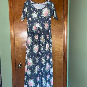 Rogue Society Apparel maxi nursing and maternity dress